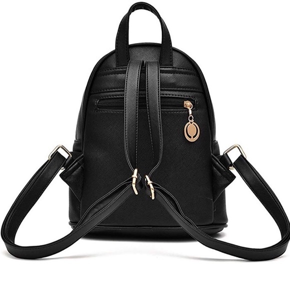 Mini Backpack Bowknot Leather-More Colors Avail. main image 5